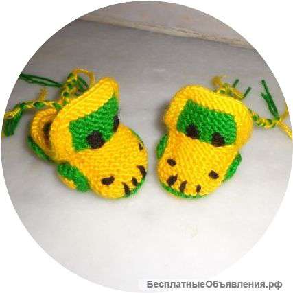 Вязание для малышей спицами