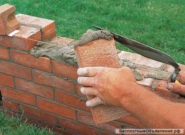 Требуются брикады каменщиков