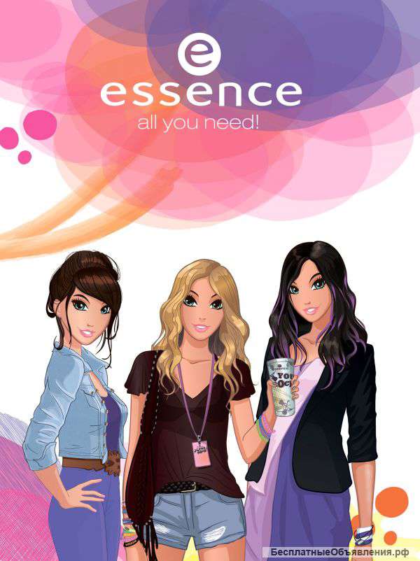 Косметику essence, catrice, sleek