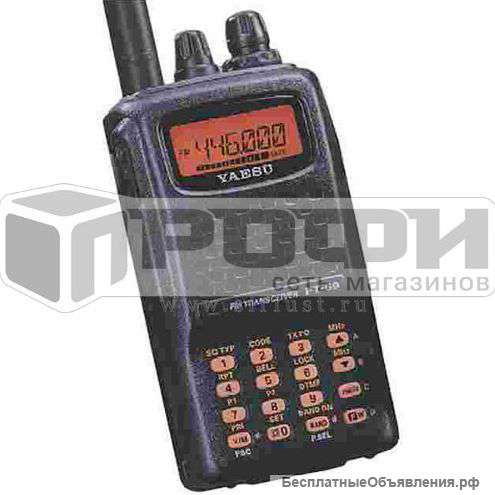 Портативная радиостанция YAESU FT-60R/PA-48C (108-520, 700-999,990МГц), 1400мАч, 5/2Вт