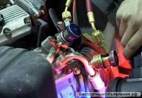 Ремонт системы охлаждения салона автомобиля