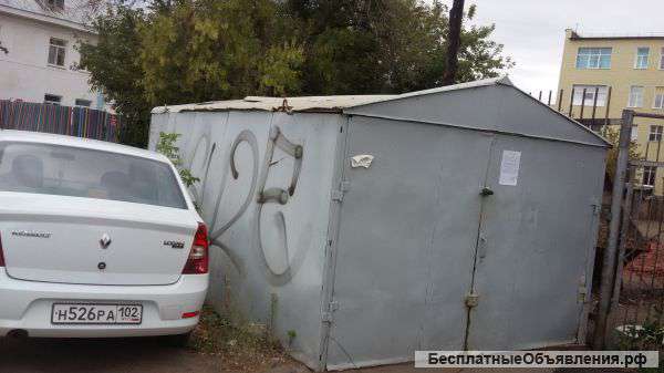 Разборный металлический гараж