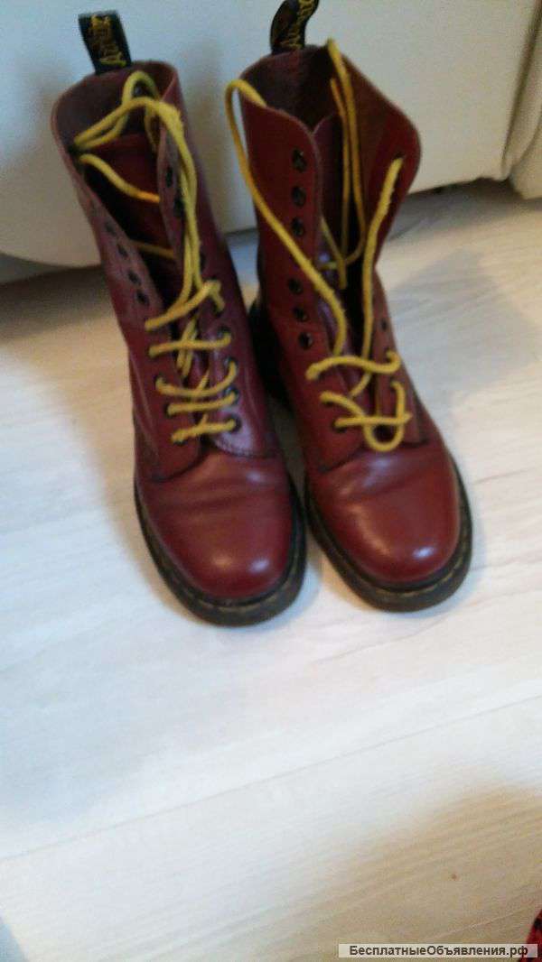 Ботинки dr.Martens Cherry