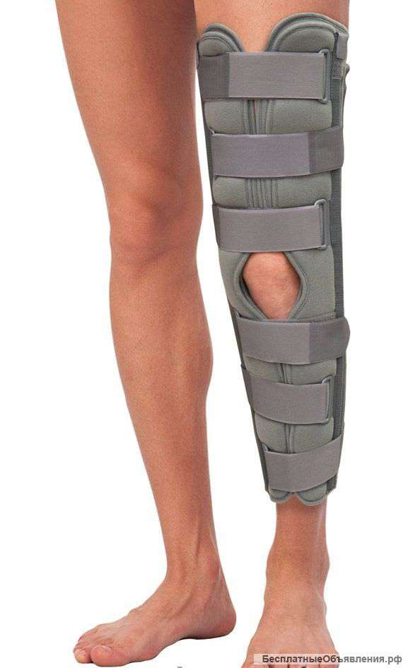 Бандаж для полной фиксации коленного сустава (Тутор)