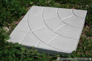 Тротуарная плитка бетонная 300.300