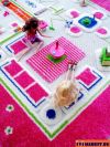 Лучший детский ковер для девочки. Разм.80х150