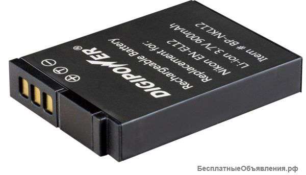 Digipower Rechargeable Battery Replacement for Nikon EN-EL12