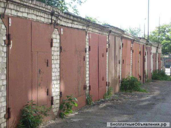 Кирпичный гараж в п. Авдон