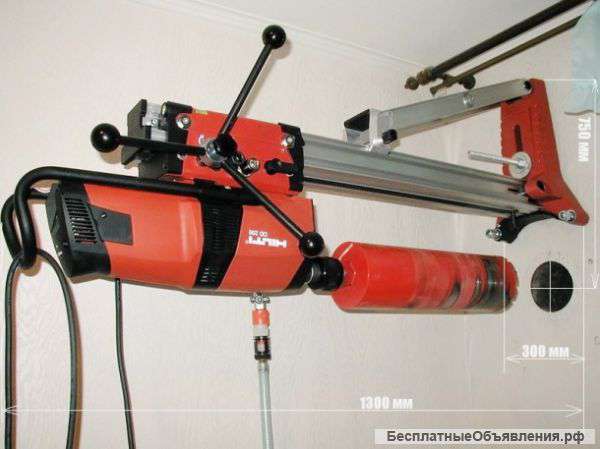 Алмазное бурение HILTI