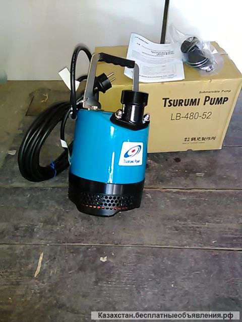 Насос для работы на строительных площадках для дренажа воды с песком