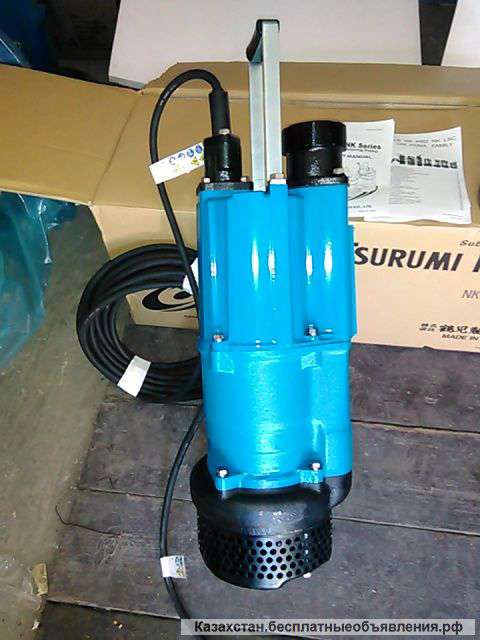 Однофазный насос высоконапорный для чистки колодцев