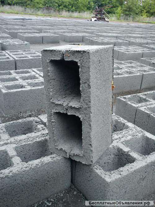 Блок из отсева щебня