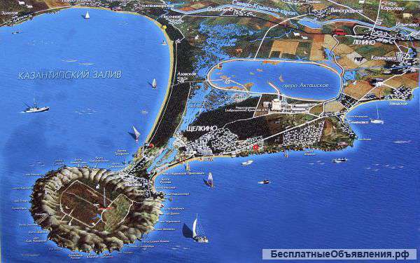 Дачный участок. Крым, г.Щелкино, СВТ «Нептун» 6 сот.