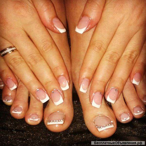 Маникюр педикюр брови