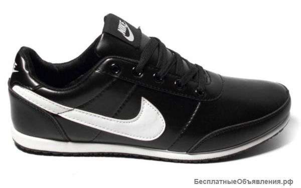 Nike кроссовки черные мужские р41-45