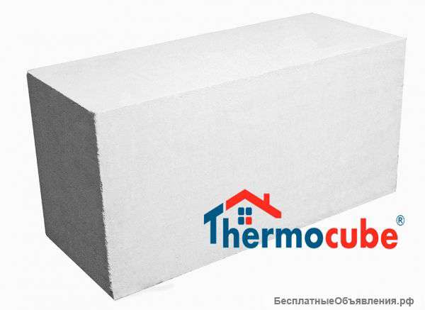 Блоки газосиликатные "Thermocube", 600*200*300