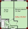 1 к.кв. Крым, Севастополь.