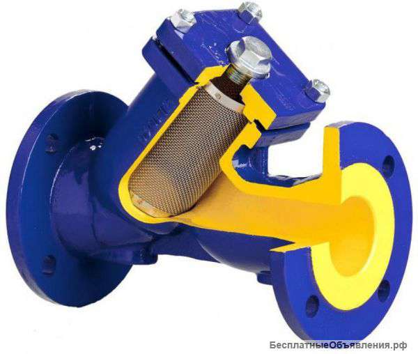 Фильтры сетчатые фланцевые, муфтовые Zetkama V823, V821, V821F