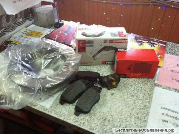 Запчасти на тормозную систему на Opel DAewoo Chevrolet