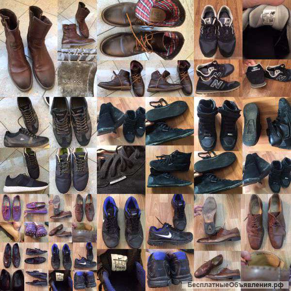 Кожаные ботинки оригинал