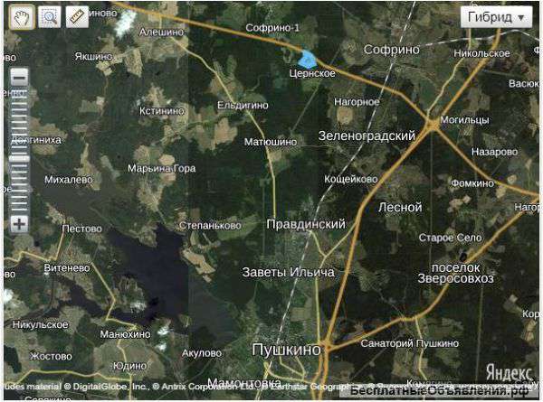 Участок 23,66 га Зиркон