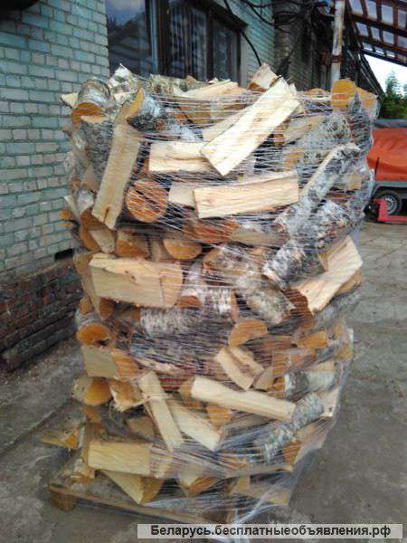 Дрова колотые воздушносухие березовые