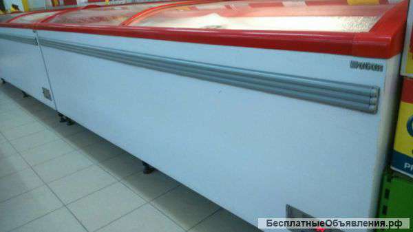 Ларь морозильный, гнутое стекло UMD2500 Ugur 1108 литр