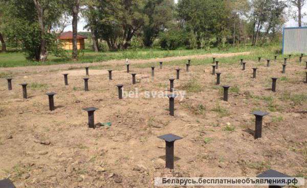 Фундамент на Винтовых Сваях за 1 День