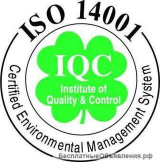Сертификат ISO 14001-2015 за 1 день дистанционно