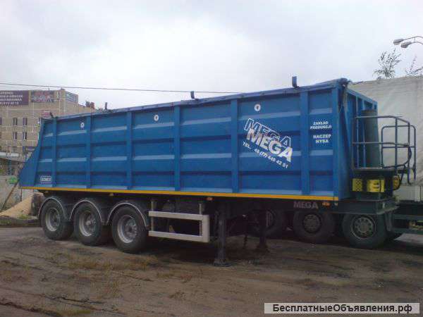Самосвальный полуприцеп Мега 35
