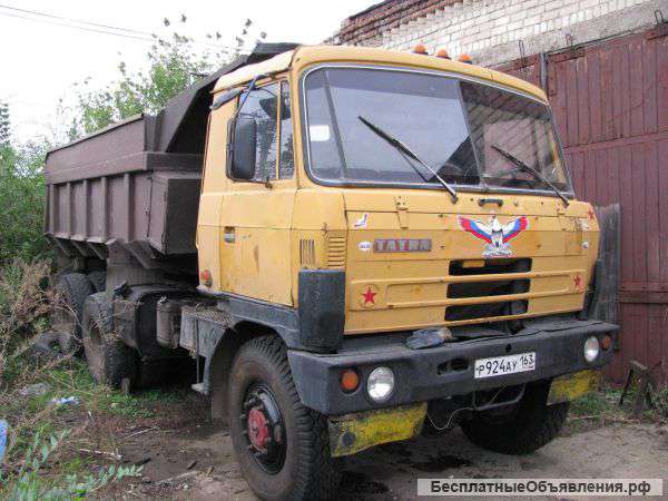 Автомобиль (самосвал) ТАТРА 815 грузоподъемность 18т