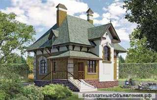 Дом из кирпича 10 х 12