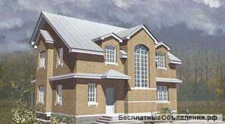 Кирпичный коттедж 8,5 х 10,5