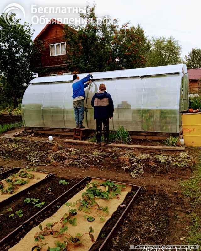 Ремонт теплицы замена поликарбоната