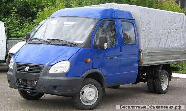 Перевозка на а/м Газель фермер тент