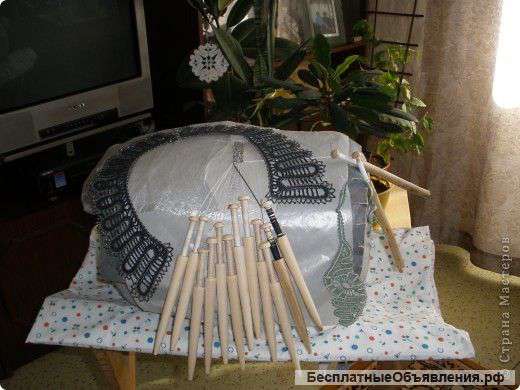 Валик с коклюшками