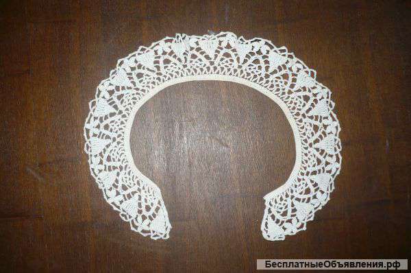 Воротники коклюшечное плетение