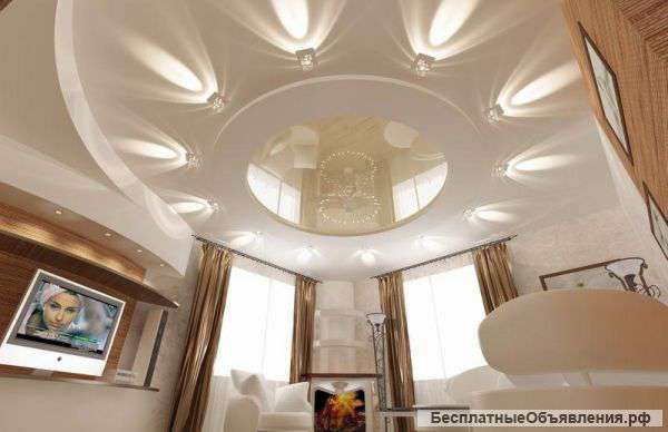 Натяжные потолки