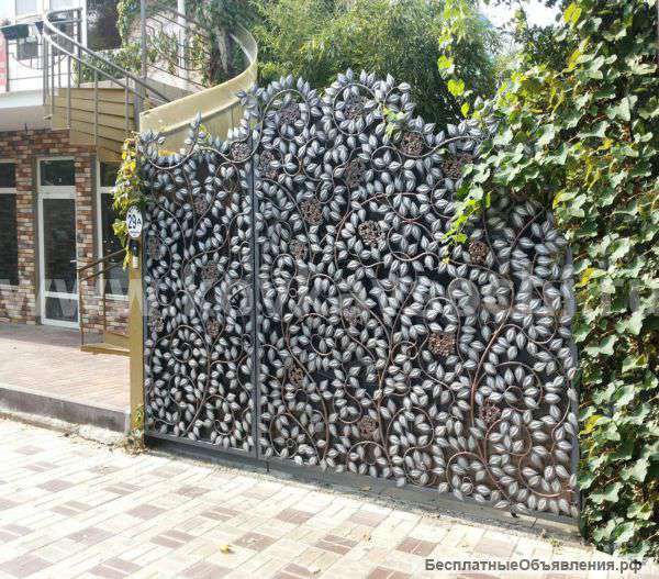 Изготовление кованных ворот и калиток