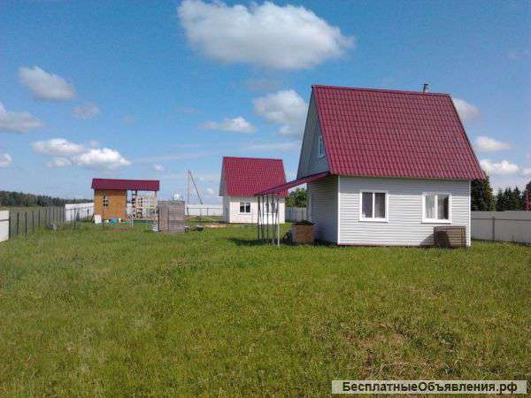 Дом в шаховском р-не на 8 сотках, рядом озеро