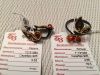 Комплект серебро 925, янтарь,золочение 72131094