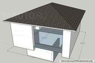 Погреб монолитный. Монолитно- бетонная конструкция, армированная. строго по ГОСТу