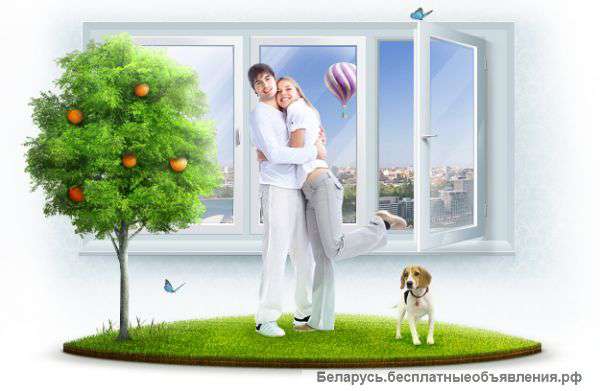 Окна, двери, балконные раздвижные рамы ПВХ