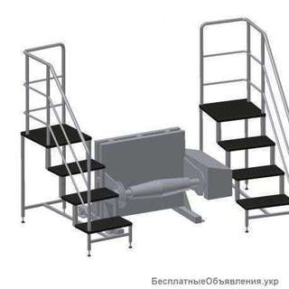 Шкуросъемка барабанная Junior c помостами (Польша) - новая и б/у