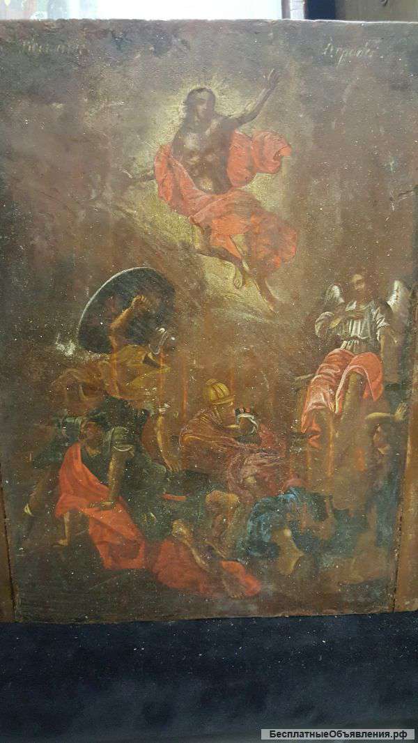 Древняя икона Вознесение