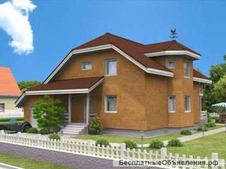 Дом из кирпича площадью 194 кв.м