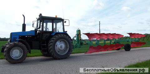 Плуг полунавесной оборотный - 4 + 1 - 40К (срезной болт)