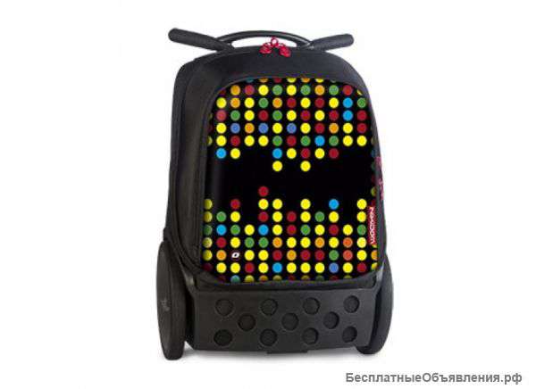 Рюкзак на колесах Nikidom Technodots 9015