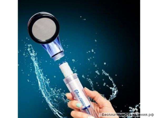 Антибактериальная лейка для душа + экономия воды