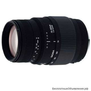 Объектив Sigma AF 70-300mm f/4-5. 6 DG Macro для Sony